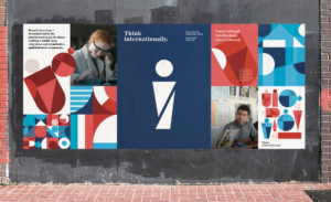 Street posters for French American International School and International High School