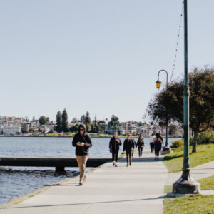 Lake Merritt walkers