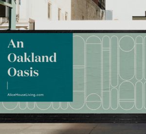 An Oakland Oasis construction wrap for Alice House