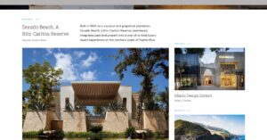 SB Architects Project page view