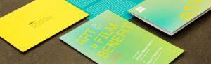 Photo of BAMPFA Art & Film Benefit event collateral