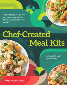 Chef-Created Meal Kits poster for Raley's