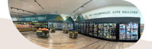Photo of Raley's in-store wall graphics