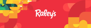 Raley's logo on full illustrative background