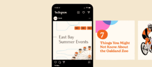 Animation of social carousels