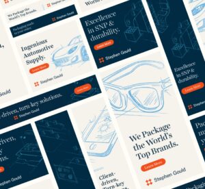 Small Thumbnail of a grid showing varying-sized website ads