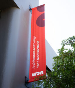 building exterior banner